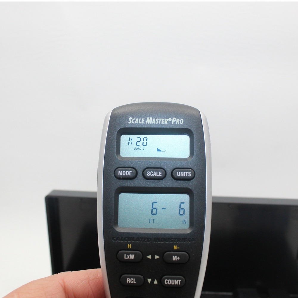Scale Master Pro Model 6025 Advanced Digital Plan Measure with Case User Guide - Picture 7 of 10